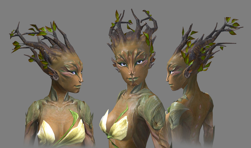 Illustration for article titled How Do You Make a Race of Intelligent Plant People Sexy?